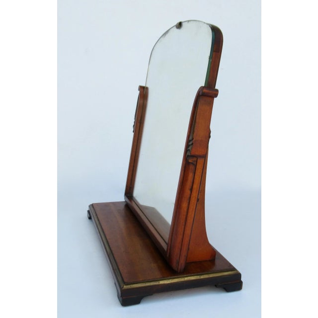 Vintage C1940's Neoclassical Table Top Vanity Mirror For Sale In West Palm - Image 6 of 13