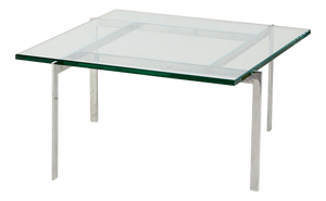 Vintage Coffee Table in Chrome