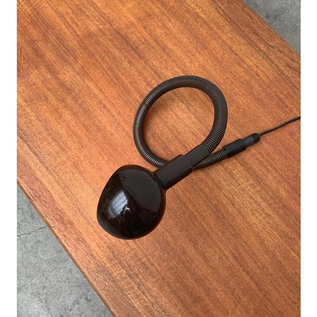 1970s Vintage Italian Space Age Hebi Table Lamp by Isao Hosoe for Valenti Luce For Sale - Image 5 of 18