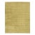 Apadana's Modern Gabbeh Hand-Loom Wool Area Rug in Citron Color For Sale