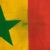 This vintage flag of Senegal is made from a coarse woolen cloth in vibrant colors, including an orange-red. Please note...