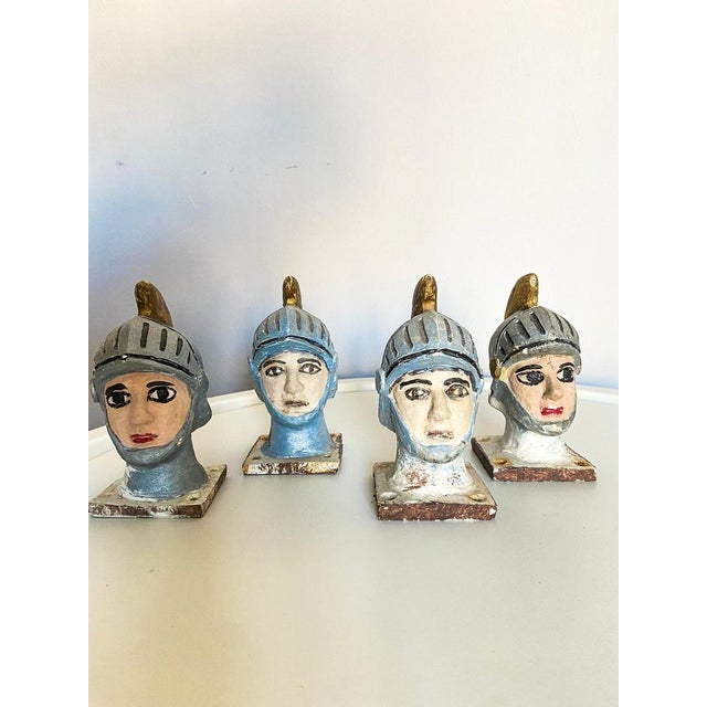 Sicilian Handcrafted Puppets, Italy, 1980s, Set of 4 For Sale - Image 7 of 15