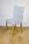 Wood Celadon Blue Upholstered Oak Chairs from Ikea, 1970s, Set of 2 For Sale - Image 7 of 13