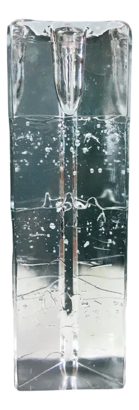 Mid-Century Modern Ice Block Candleholder by Timo Sarpaneva, 1960s