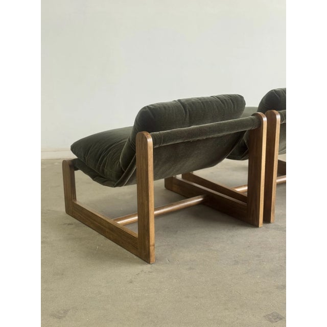 Made to Order Fionda Lounge Chairs - Pair For Sale - Image 9 of 15