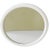 1970s Vintage Space Age Wall Mirror in White Plastic, 1970s For Sale - Image 5 of 7