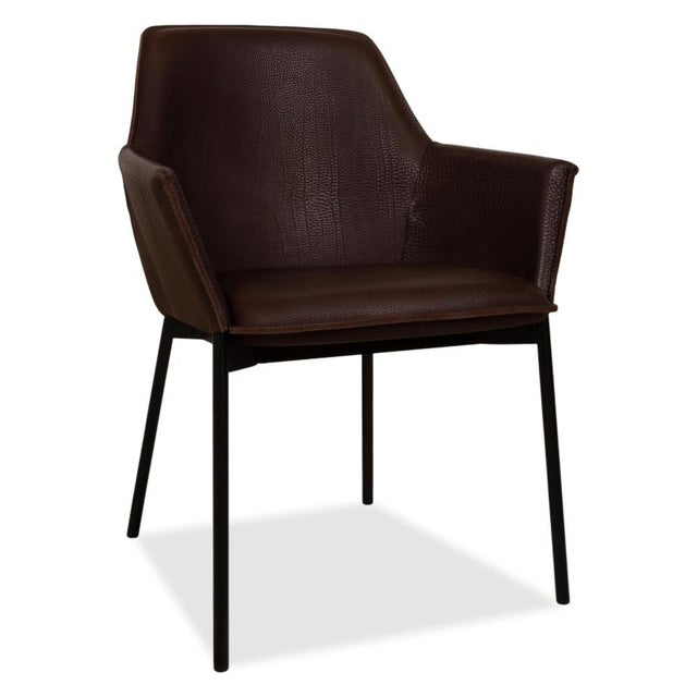 Freifrau Grace Chairs in Leather, Set of 6 For Sale - Image 4 of 17