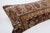 Antique Caucasian Tribal Handwoven Wool Lumbar Pillow Cuhion -16'' X 42'' For Sale - Image 9 of 13