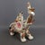 Red Vintage Porcelain Sculpture of Elephant with Drummer, 1970s For Sale - Image 8 of 18