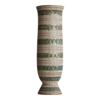 Bitossi "Seta" Vase by Aldo Londi, Mid-Century For Sale