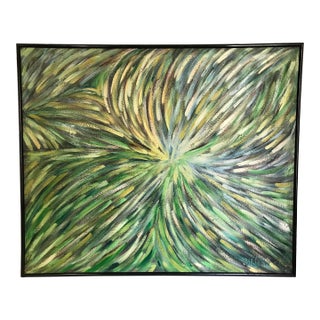The Awakening Abstract Expressionism Original Oil Painting by Monique Nichols For Sale