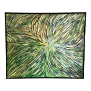 Tropical Dream Abstract Expressionism Original Oil Painting by Monique Nichols