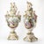 An impressive pair of monumental German porcelain lidded vases, dating to circa 1890 and attributed to the Dresden...