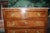 Beautiful weekly Louis XVI rosewood veneer opening by 5 drawers + 1 drawer double bottom, topped with escutcheons and...