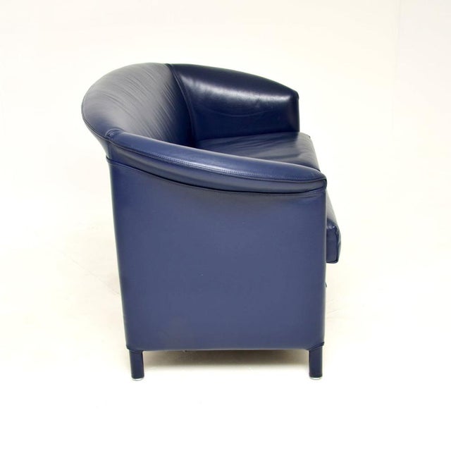 1980s Vintage Two-Seater Sofa in Leather from Wittmann, 1980 For Sale - Image 5 of 11