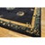 1920s Early 20th Century Navy Bird Vase Deco Traditional Chinese Peking Rug 10'x12' 6" For Sale - Image 5 of 11