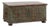 1836 Hungarian Original Hand-Painted Teal Flat Top Pine Trunk For Sale