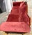 Red Red Vintage Federal Style Eagle Sofa For Sale - Image 8 of 10