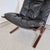 Mid-Century Black Leather Siesta Chair by Ingmar Relling for Westnofa, 1960s For Sale - Image 9 of 10