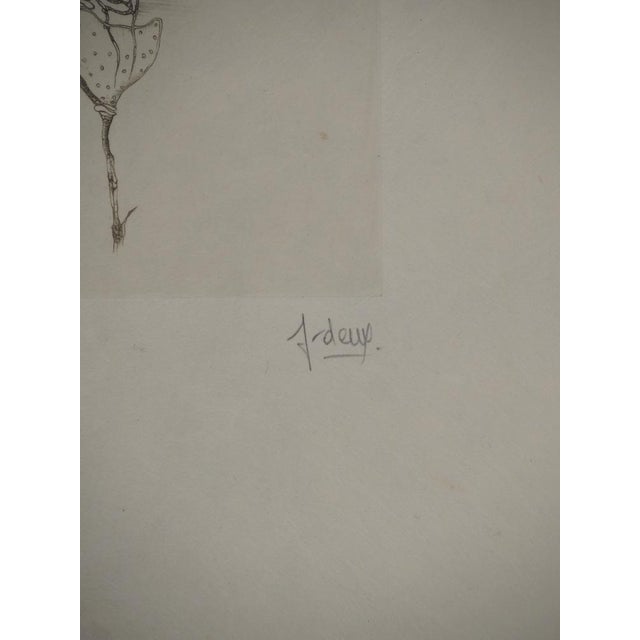 Fred Deux, Something, Original Engraving For Sale - Image 4 of 6
