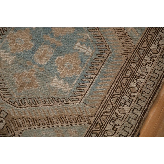 Old New House Vintage Distressed Malayer Rug Runner - 3'3" x 10'3" For Sale - Image 4 of 12