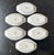 Antique Handpainted Nippon Porcelain Salt Cellars, Set of Six For Sale - Image 17 of 17