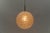 Large Ice Glass Ball Pendant Lamp from Doria Leuchten, Germany, 1960s For Sale - Image 6 of 8