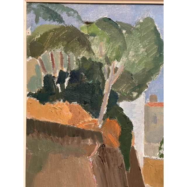 Hilmer Bengtsson, Southern Village, 1960s, Oil on Canvas, Framed For Sale - Image 17 of 18