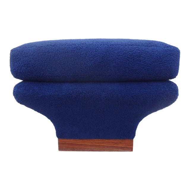 French Mid-Century Modern Ottoman Attributed to Pierre Paulin For Sale