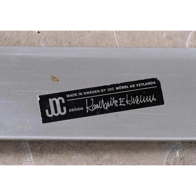 Set of Mondo Armchairs attributed to Karl-Erik Ekselius, Sweden, 1970s For Sale - Image 9 of 12