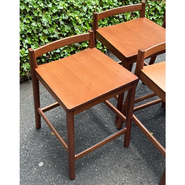 Set of 4 Modern Kitchen Stools - Made in Italy For Sale - Image 4 of 12