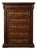 Traditional Louis Philippe Style 6-Drawer Tall Chest by Lifestyle Enterprise For Sale