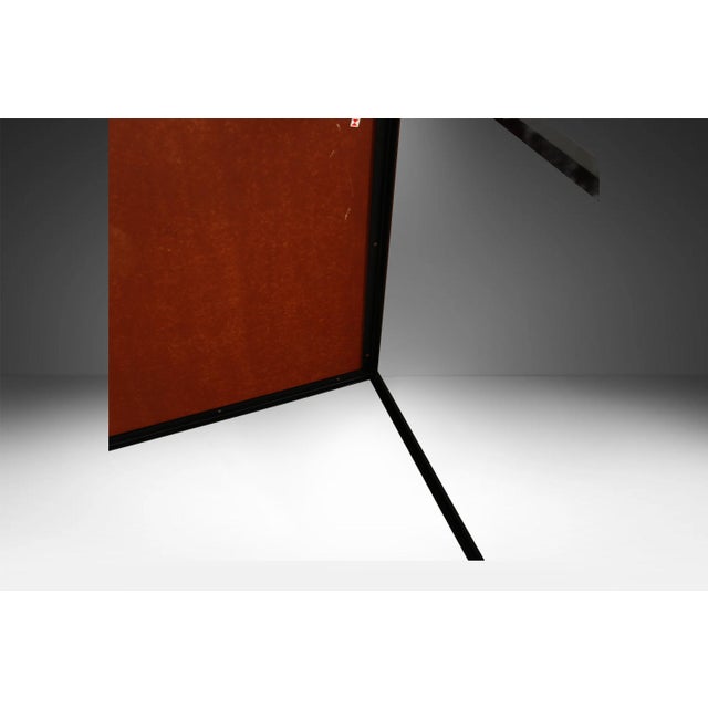 Vintage Mid-Century Florence Knoll "T-Angle" Square Dining / Work Table For Sale - Image 13 of 13