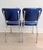 Vintage Sparkle Vinyl and Chrome Dinette Chairs- A Pair by Richardson Seating Corp. For Sale - Image 4 of 10