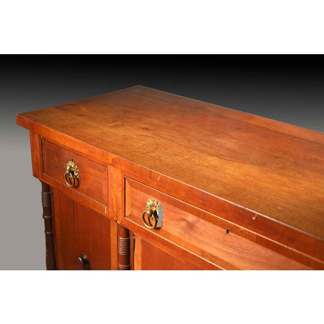 Sideboard - Sheraton Style Antique American For Sale - Image 14 of 15