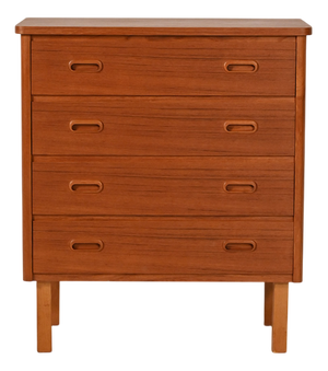 Scandinavian Teak Chest of Drawers, 1960s