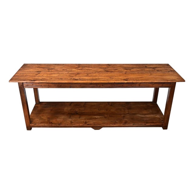 French 19th Century Drapery Table/Workbench For Sale