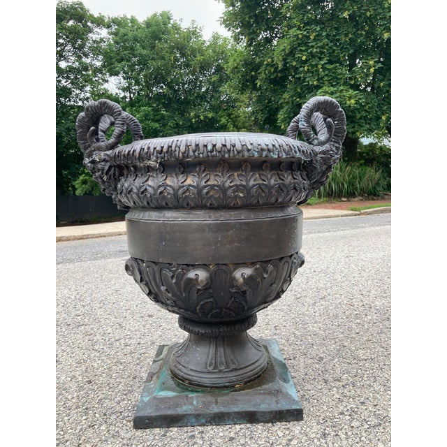 19th Century Bronze Gothic Planter For Sale - Image 9 of 9