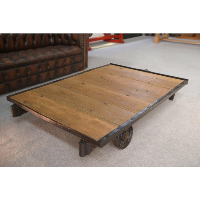 Coffee Table from SNCF, Paris, 1950s For Sale - Image 4 of 14