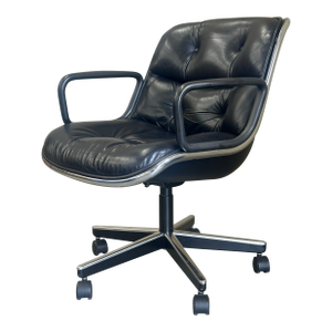 1980s Charles Pollock for Knoll Office Desk Chair
