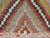 Timeless Handmade Embroidered Nomadic Kilim - 80"x135" For Sale - Image 9 of 12