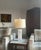 A clean, Minimalist, über-heavy, solid marble plinth table lamp of Italian 1960s production. We love a carved stone lamp,...