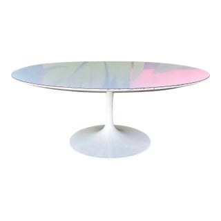 Mid Century Eero Saarinen for Knoll Tulip Coffee Table For Sale