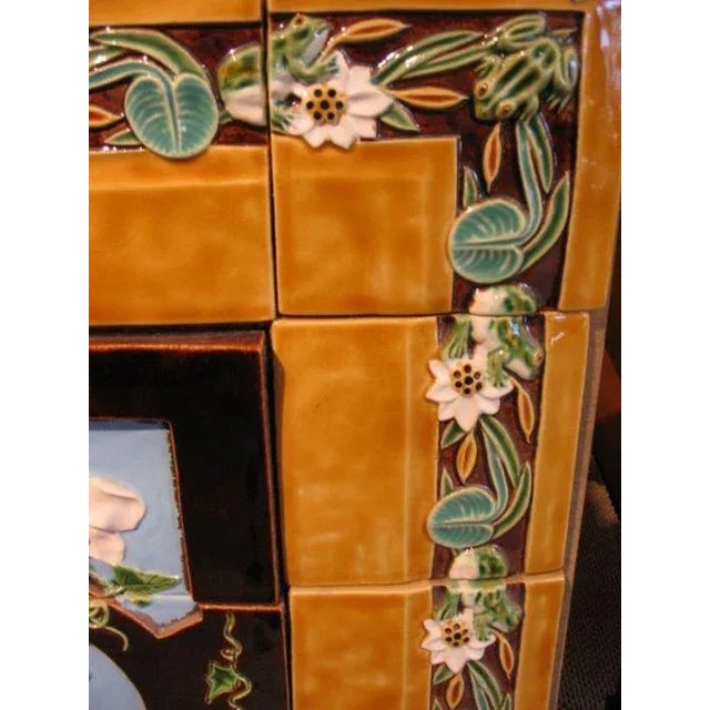 Traditional Majolica Tile Panel, Portugal Circa 1900 Was $4950 For Sale - Image 3 of 4