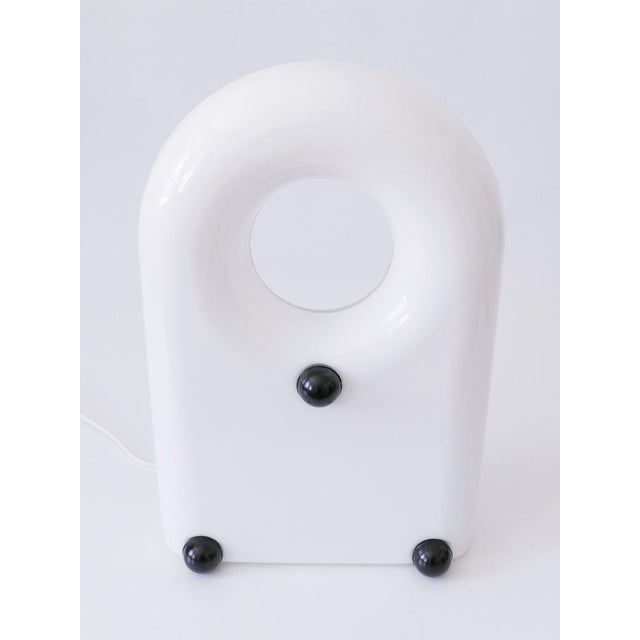 Acrylic Glass Table Lamp by Elio Martinelli for Martinelli Luce, Italy, 1960s For Sale - Image 9 of 18