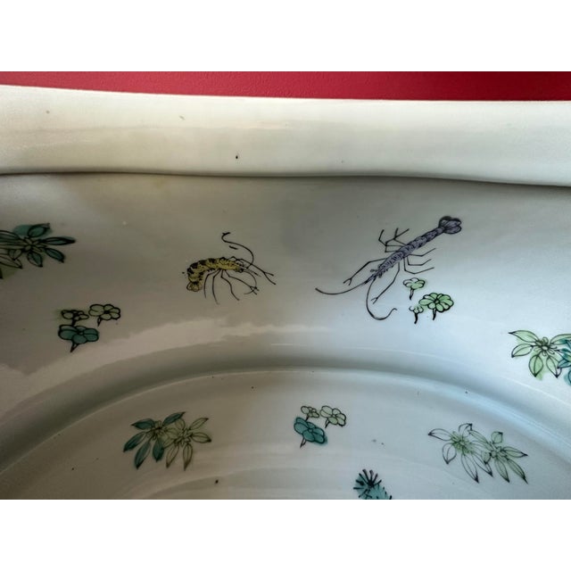 Large Chinese Porcelain Foot Bath, Jardiniere Chairish