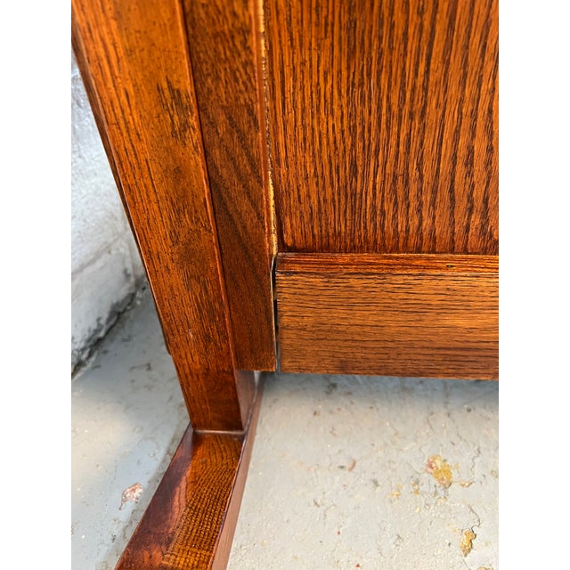 Vintage Mission Oak Rocking Chair by Southern Furniture Company For Sale - Image 11 of 12