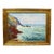 Oil on Board Painting of a Maine Coastal Scene Signed by Mo Henneman C1920 For Sale