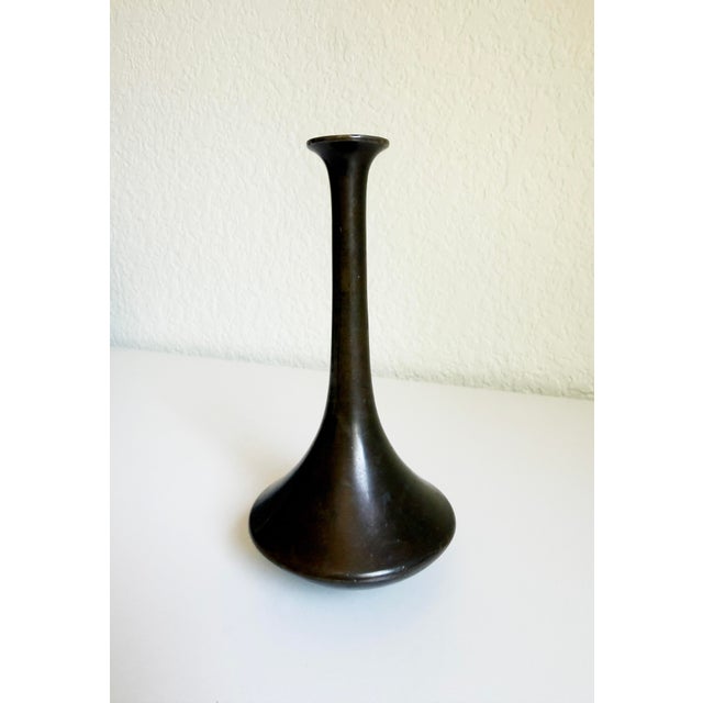 Meiji Era Bronze Vase, Japan For Sale In Sacramento - Image 6 of 9