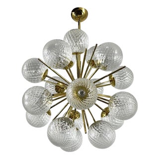 21st Century Diciotto Balloton Murano Sputnik Chandelier by Fabio LTD For Sale